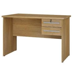 Imagem de Mesa de Computador Escrivaninha 2 Gavetas Byte Cor Cinamomo