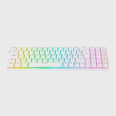 Imagem de Teclado mecanico gamer ashe rgb switch blue redragon K626-KB-W branco