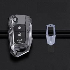 Imagem de TPHJRM Carcaça da chave do carro em liga de zinco, capa da chave, adequada para Hyundai Tucson Creta ix25 i20 i30 HB20 Elantra Verna Sonata Mistra