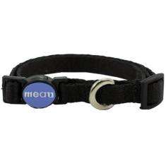 Imagem de Coleira Meau Preta para Gatos - Tam. Único