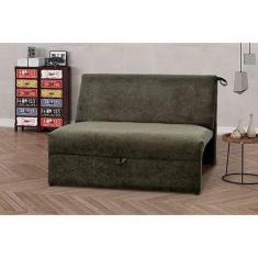 Imagem de Sofá Cama Malu 2 Lugares Tecido Suede Matrix