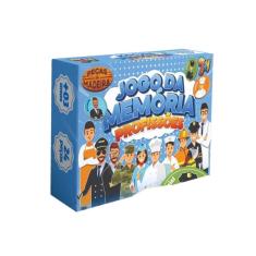Imagem de Brinquedo Jogo Da Memória Profissões 24 Peças Mdf + 3 Anos