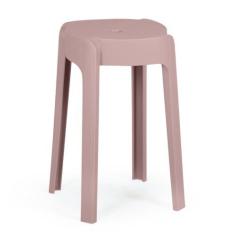 Imagem de Banqueta Baixa Empilhável Nordica - Rosa