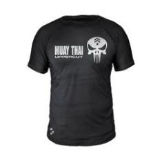 Imagem de Camiseta Muay Thai Caveira Justiceiro Dry Fit UV - Uppercut