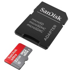 Imagem de Cartão de Memória Micro SDHC-I com Adaptador SanDisk Ultra 32 GB SDSDQUAN-032G-G4A