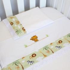 Imagem de Jogo De Lençol Para Berço Americano Menino - Caspani Enxovais