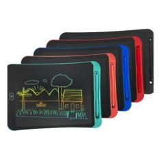 Imagem de Lousa Mágica Eletrônica Tablet Colorida Multicolor Infantil Portátil T