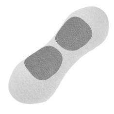 Imagem de Travesseiro de Apoio Lombar de Espuma Viscoelástica, Travesseiro de Apoio Traseiro para Alívio da Dor Lombar, Travesseiro Lombar Almofada de Apoio de Cintura de Espuma (Cinza