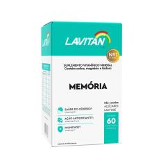 Imagem de Suplemento Vitamínico Lavitan Memória com 60 comprimidos 60 Comprimidos Revestidos