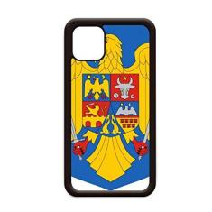 Imagem de Capa com emblema nacional da Romênia para iPhone 12 Pro Max para Apple Mini Mobile Case Shell