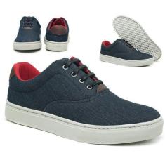 Imagem de Tênis Masculino Sapatênis Casual Mocassim Parlo Open Urbano Estiloso O