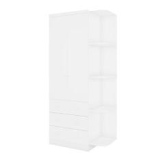 Imagem de Guarda Roupa Infantil 2 Portas 3 Gavetas E Prateleira Externa