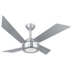 Imagem de Ventilador De Teto Infinity Premium Led 6000K 4P Mdf Prata 220V+Contro