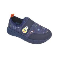 Imagem de Tênis Menino Molekinho Galáxia Marinho 2609.215-Masculino