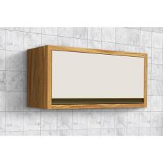 Imagem de Armário de Cozinha Modulado  Tempranillo 1 Porta 80cm Amendoa/Off Whit