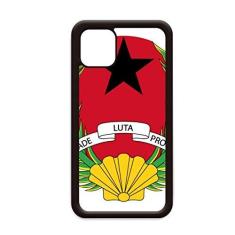 Imagem de Emblema nacional Guiné-Bissau para iPhone 12 Pro Max capa para Apple Mini Mobile Case Shell