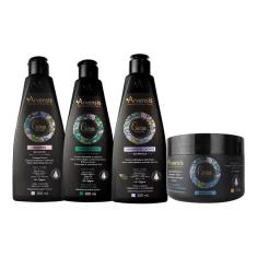 Imagem de Kit Arvensis Cachos Sh. + Cond + Ativ.300Ml + Masc 250Gr