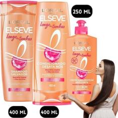 Imagem de Kit Elseve Creme Para Pentear Anti-Corte Longo Dos Sonhos - L'oreal Pa
