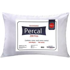 Imagem de Travesseiro Ortobom Percal 200 Fios 50x70