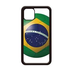 Imagem de Capa com bandeira nacional de futebol americano do Brasil para iPhone 12 Pro Max para Apple Mini Mobile Case Shell