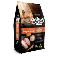 Imagem de Ração Vittal Nutri 15Kg Cães Adultos Todas As Raças Frango E Cereais -