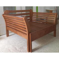 Imagem de Sofá Cama 1,00 x 1,00/190 Aberta - Móveis de Gramado