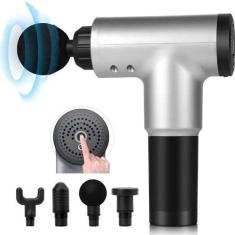 Imagem de Pistola Massageadora Portátil 3 Velocidades Fascial Gun Envio Já Origi