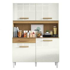Imagem de Armário de Cozinha Compacta Marina Atacama/Off White