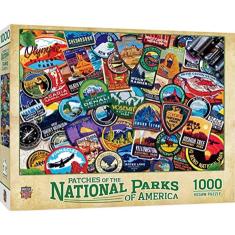 Imagem de Quebra-cabeça National Parks Patches de 1000 peças - 49x68cm