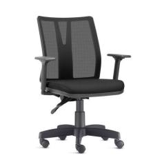 Imagem de Cadeira Giratória Addit Ergonômica Com Regulagem Back System Nr-17 Alt
