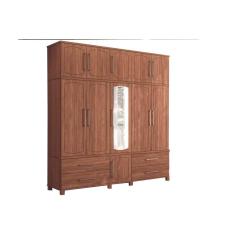 Imagem de Guarda Roupa Casal 13 Portas E 7 Gavetas Londres Capelinha Jatoba - Santos Andirá