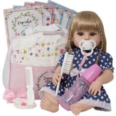Imagem de Boneca Reborn Menina Realista Bolsa Maternidade - Cegonha Reborn Dolls