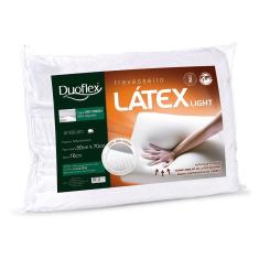 Imagem de Travesseiro Duoflex Látex Light Em 100% Poliuretano - 50x70cm