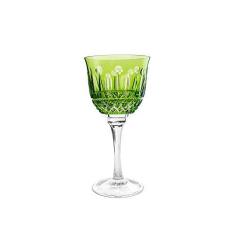 Imagem de Taça para Vinho Tinto Strauss Romano 069 Overlay Verde Claro 370 ml - Cada