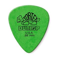 Imagem de Palheta de guitarra Dunlop Tortex padrão 0,88 mm verde - pacote com 12