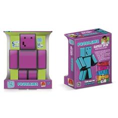 Imagem de Boneca Melzinha Problems Grande - 35cm - Minecraft - Algazarra