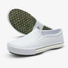 Imagem de Sapato Tênis Eva Bb80 Soft Works Branco Antiderrapante Ca 37212