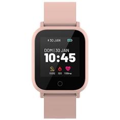 Imagem de Smartwatch L1 Rose BLE 5.0 HR Leitura De Msg A Prova D Água IP68 Atrio - ES437