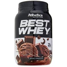 Imagem de Best Whey, Double Chocolate, Athletica Nutrition, 900G