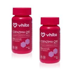 Imagem de Coenzima Q10 Ubiquinona 120mg Com Vitamina E e TCM 30 cáps Vhita 2 unidades