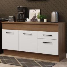 Imagem de Balcão de Pia Cozinha 150 cm 2 Portas e 2 Gavetas (Com Tampo) Rustic/B