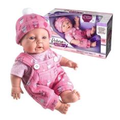 Imagem de Boneca Brinquedo Estilo Reborn Menina 622 Milk Em Vinil - Milk Brinque