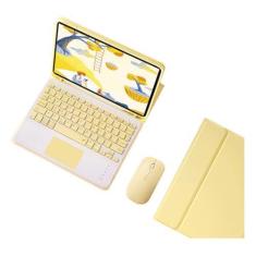 Imagem de Capa Para Tablet, Capa + Mouse e Teclado De Toque Magnético Bluetooth Removível Para IPad 6 5 Air2 Pro 9,7 Pol.