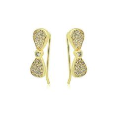 Imagem de Brinco Vivid Ear Cuff Laço Banho Ouro Semi Joia