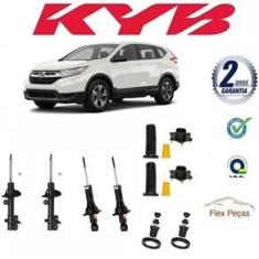 Imagem de 4 Amortecedores Honda Crv 2007 2008 2009 2010 2011 Kayaba + Kits Completo