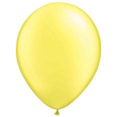 Imagem de Balão Candy Amarelo - 9 Polegadas - 25 Unidades