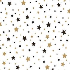 Imagem de Papel de Parede Estrelas e Bolinhas para Quarto 57x270cm