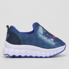 Imagem de Tênis Infantil Marvel Capitão América Sem Cadarço Menino