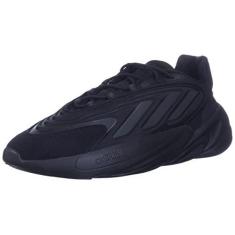 Imagem de adidas Originals Tênis masculino Ozelia, Núcleo preto/núcleo preto/carbono, 41