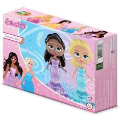 Imagem de Boneca Sereia Kit com 2 Unidades GGB Plast